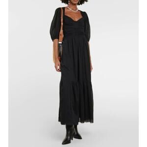 Isabel Marant Etoile Leoniza Cotton Maxi Dress
